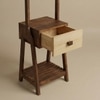Gabrielle Beige Jute Floor Lamp with Beige Jute Base