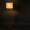 Infinity Beige Jute Floor Lamp with Beige Jute Base