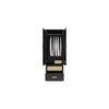 Ren 2 Door Wardrobe with Rattan Drawer
