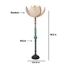 Devansh Wooden Floor Lamp