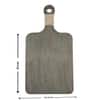Ireka Homes Chefio Acacia Wood Chopping Board with Rattan Handle – Cutting Board
