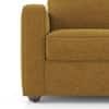 Apollo Compact 2 Seater Fabric Sofa in Ochre Colour