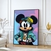 The Castle Decor Luxury Cartoon Street Style Wall Art Framed Painting 20x30 Inch