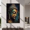 The Castle Decor Lord Buddha Wall Painting Framed Artwork 20x30 Inch Style 3