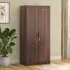 Hilton 2 Door Wardrobe With Lock in Chestnut Acacia Finish