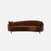 Corpen Fabric Sofa (Brown)