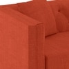 Windsor Premium 3 Seater Fabric Sofa in Lava Colour
