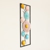 W-Jenna Abstract Metal Wall Decor in Multicolor Set of 1