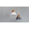 Maverick Hanging Lamp Matt Grey