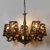 Devansh Metal Wall Mounted Lamp With Beige Jute Shade