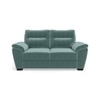Adelaide Luxe 2 Seater Fabric Sofa in Dusty Turquoise Velvet Colour