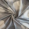 Quin Grey Geometric 400 TC Cotton Flat Queen Size Bedsheet with 2 Pillow Covers – Threads