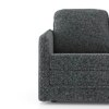 Kobi 2 Seater Fold Out Sofa Cum Bed in Charcoal Haze Colour