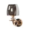 Eliante Ayen Iron Wall Light With Glass In Gold Colour