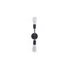 Flute Black Metal Wall Light
