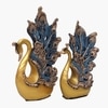 VEDAS Polyresin  Figurine in Gold Colour
