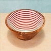 Ireka Home Ripple Acacia Wood Bowl with Enamel – Serving Bowl