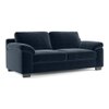 Esquel Sofa Set (Colour: Sea Port Blue Velvet, Seater: 3+2+1)