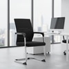 Kepler Brooks Yuvo Visitor Chair in Black Colour