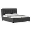 Bornholm Upholstered Storage Bed In Hydraulic in King Size with Urban Grey Colour