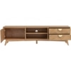 Scandinavian Loftus TV Cabinet Natural Wood Finish