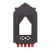 Desert Art Wooden Handpainted Red Jharokha Wall Frame 16 Inch