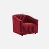 Camro Fabric Sofa (Maroon)