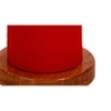 Neil Red Cotton Shade Floor Lamp