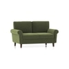 Oxford 2 Seater Fabric Sofa In Moss Green Colour