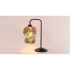 Alani Multi color Mosaic Glass Iron Table Lamp