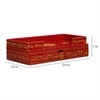 D'Dass Red Wooden Shelf Style Temple For Pooja In Home and Office