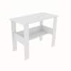 Spydercraft Spacio Modern Study Table in White Finish