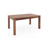 Arabia - Kerry 6 Seater Dining Table Set (Colour- Burnt Orange , Finish- Teak)
