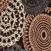 Multicolor Geometric Machine Made Polyester 4 X 6 Feet Carpet