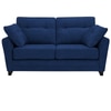 Travis 2 Seater Uphostered Sofa in Blue Colour