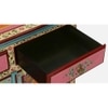 Amara Solid Wood Hand painted Cabinet In Multicolour
