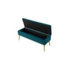 Kajana 2 Ottoman with Storage Color in T Blue