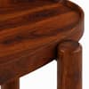 Pearl Sheesham Wood Side Table in Honey Oak Finish