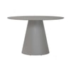 Scandinavian Guro Round Coffee Table Matte Grey Finish