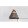 Maverick Hanging Lamp Matt Grey