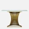 Metalian Metal Console Table in Gold Colour