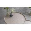 Weave Round Nesting Tables with Wooden Legs, Side Tables, Wooden Tables, Living Room Decor by A Tiny Mistake