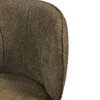Whisper Fabric Dining Chair in Green Colour