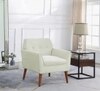 Thomas Fabric Lounge Chair in Light Green Color