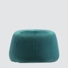 Boho Ottoman in Peacock Teal Colour