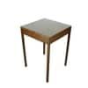 Albury Wicker Table And Chair Set In Brown Dual Tone Finish