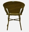 Ballarat  Wicker Table And Chair Set In Beige Dual Tone Finish