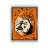 Celebrating Tradition Warli Canvas Wall Prints Canvas Wall Prints Set of 1 Multicolor Matte