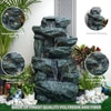 Green Rainforest Water Fall Water Fountain