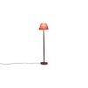Denzel Pink Cotton Shade Floor Lamp